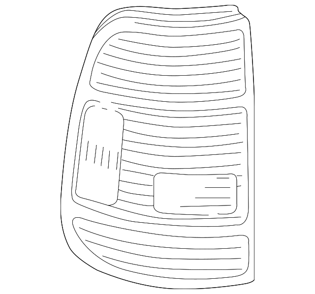 81551-0C010 Деталь LENS, RIGHT
