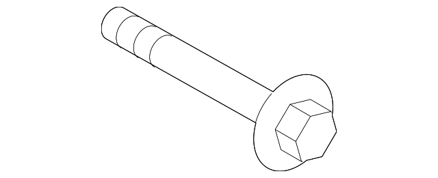 54459-1HH0E LEAF SPRING BOLT, RIGHT