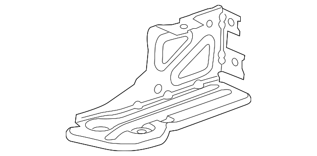 11610438 BUMPER BRACE BOLT, RIGHT