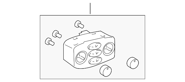 55900-08100-A0 Деталь HEATER CONTROL