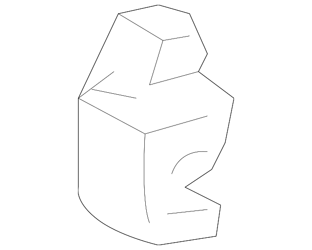 74348-08050-A0 Деталь SUNVISOR HOLDER, LEFT