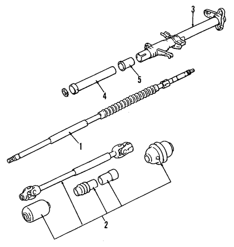 Ram 50 STEERING COLUMN 2