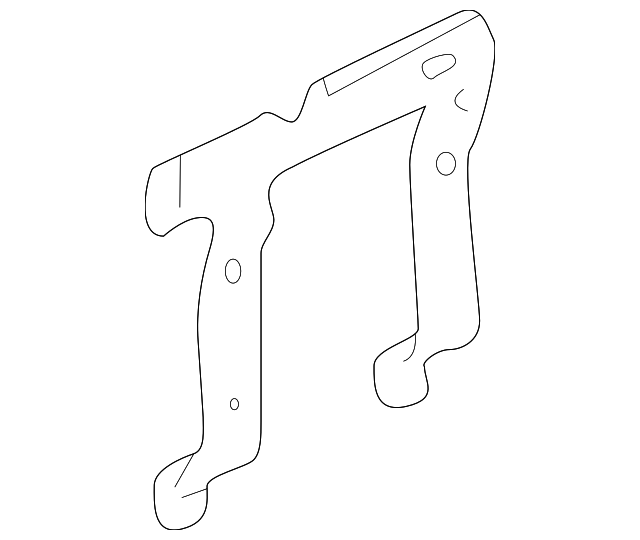 15980541 Деталь TRANS COOLER LOWER BRACKET