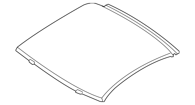 MN186506 Деталь ROOF PANEL