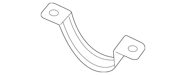 17584-0P130 Деталь FRONT PIPE LOWER BRACKET