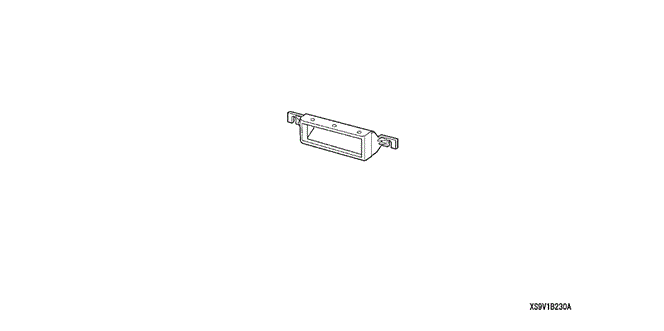 ACCESSORIES/DVD DIN BEZEL KIT (1) for 2003 Honda PILOT #1