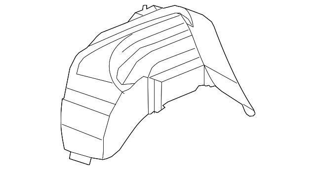 94735920 WHEELHOUSE LINER, RIGHT