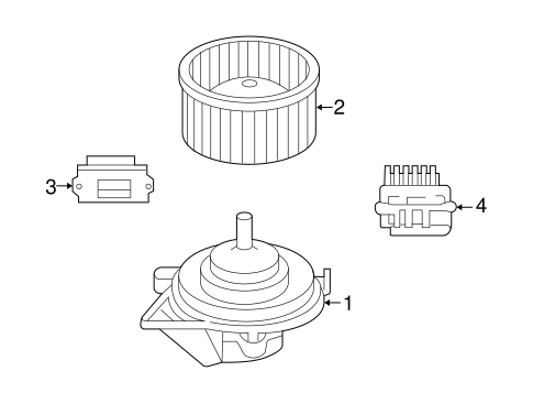Durango BLOWER MOTOR & FAN