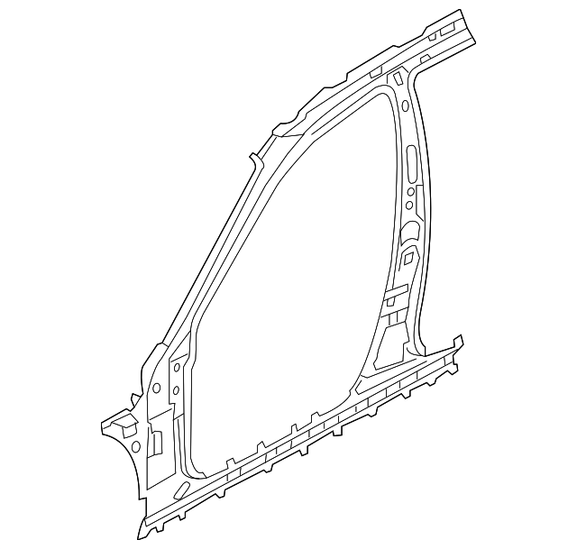 71201-2G000 Деталь INNER PANEL, LEFT