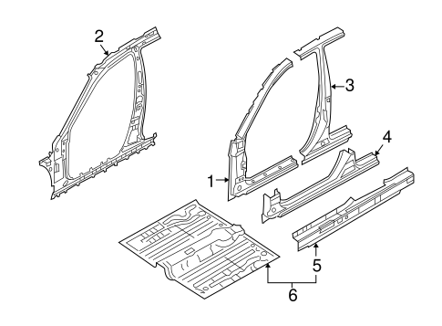 Optima CENTER PILLAR & ROCKER
