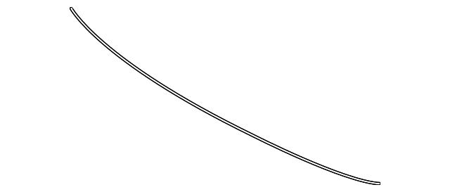 87216-3X500 Деталь SPOILER UPPER SEAL