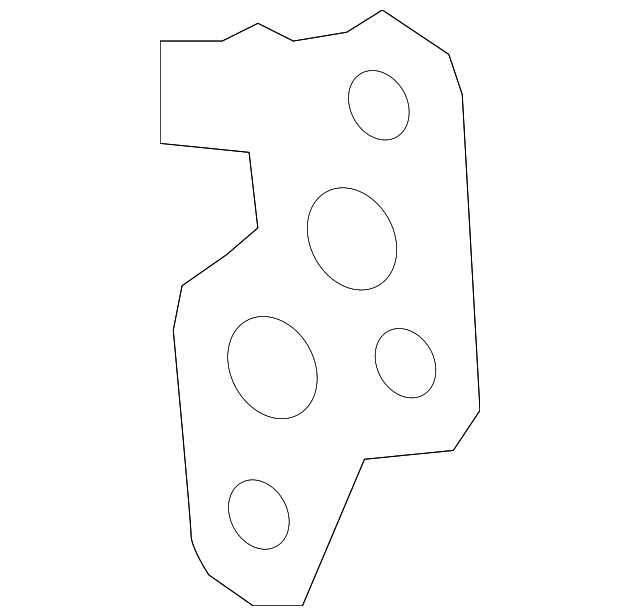 18714-PWA-004 Деталь GASKET, EGR PASSAGE