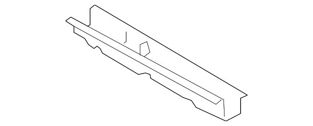 65851-2F210 Деталь REAR CROSSMEMBER