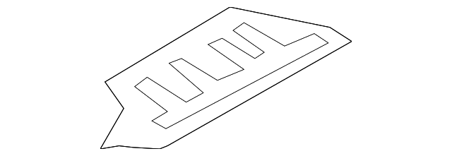65542-2F210 Деталь FLOOR EXTN, RIGHT