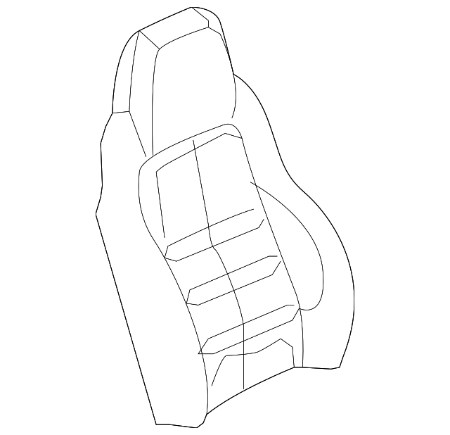 19330715 Деталь SEAT BACK PAD