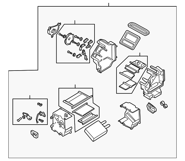 GD7A-61-130C Деталь HEATER ASSY