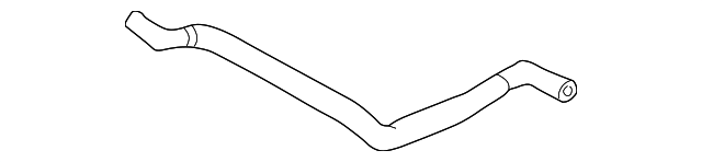 GA2A-61-211C Деталь HEATER HOSE, LEFT