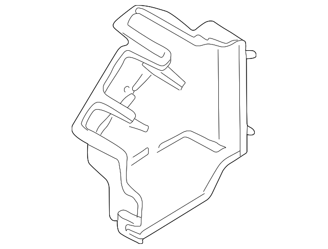 GD7A61A03 Деталь CASE, LEFT