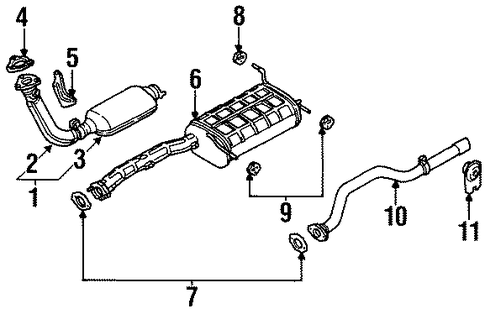 Sportage EXHAUST COMPONENTS