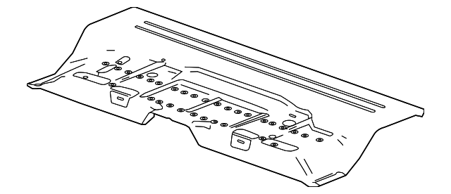 23194474 Деталь REAR FLOOR PAN