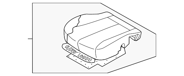 88100-4D325CS2 Деталь SEAT CUSHION
