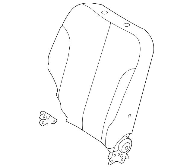 88360-4D223AGV Деталь SEAT BACK COVER