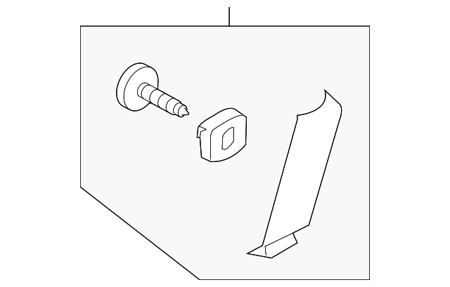 91112AJ30A Деталь SIDE MOLDING, LEFT