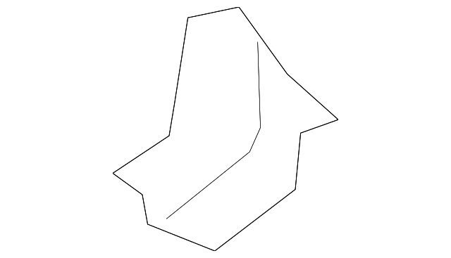 G21D5491X Деталь FRONT REINF, LEFT