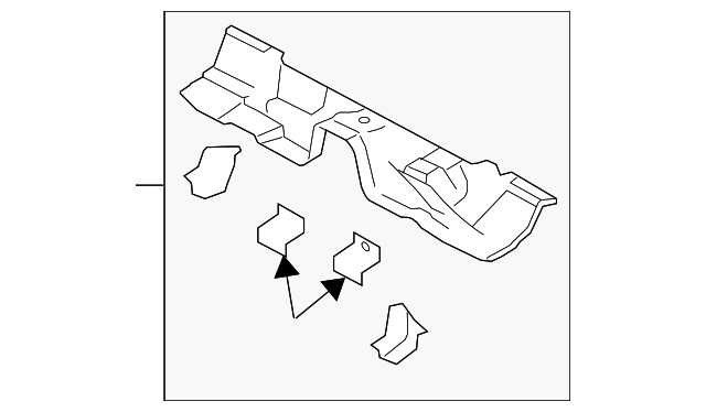 G21D-53-900B Деталь CROSSMEMBER ASSY