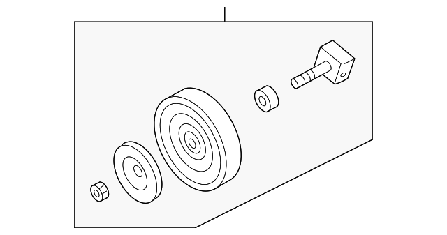 1753082Z00 Деталь IDLER PULLEY