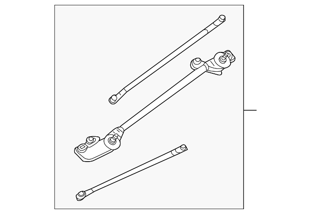 28800-CD000 Деталь WIPER LINKAGE