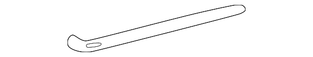F81Z-2520758-AA Деталь LOWER W'STRIP, LEFT