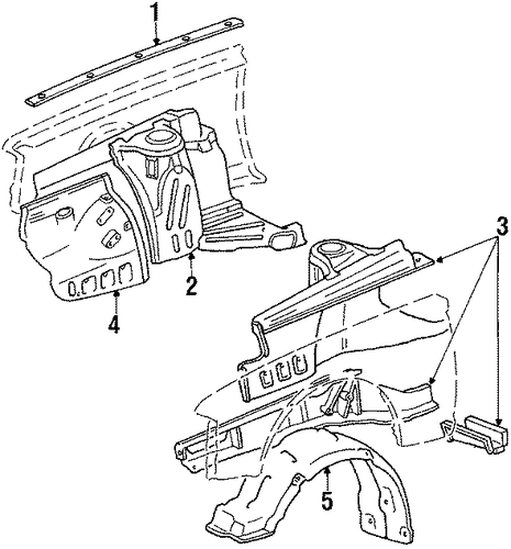 Celica STRUCTURAL COMPONENTS & RAILS