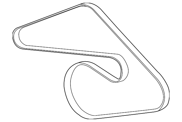 12648981 SERPENTINE BELT