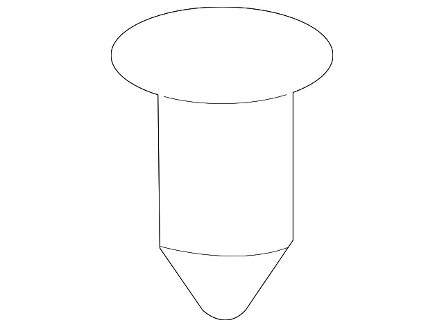 11519715 Деталь LOWER HOSE RETAINER