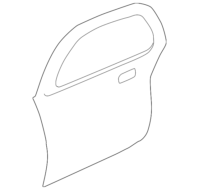 10281821 Деталь OUTER PANEL, LEFT