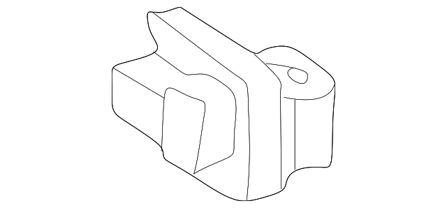 52116-AA010 BUMPER COVER SUPPORT, LEFT