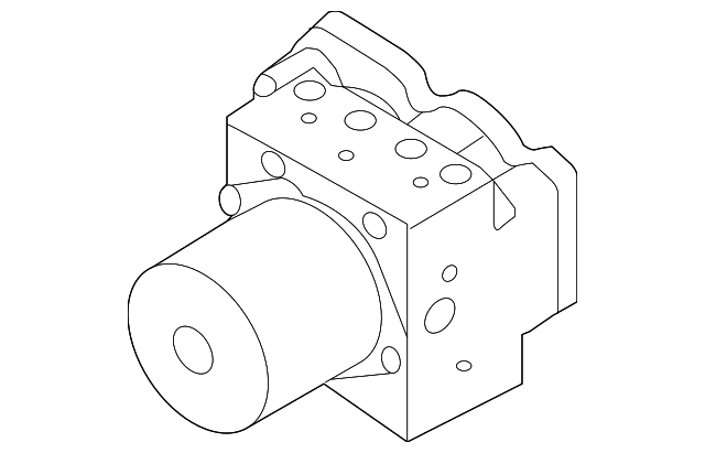 58910-1U960 Деталь ABS PUMP ASSY