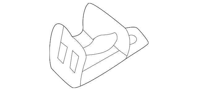 B25G-64-393 Деталь LOWER COVER