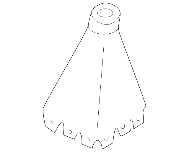 BJ5R6433143 Деталь SHIFT BOOT