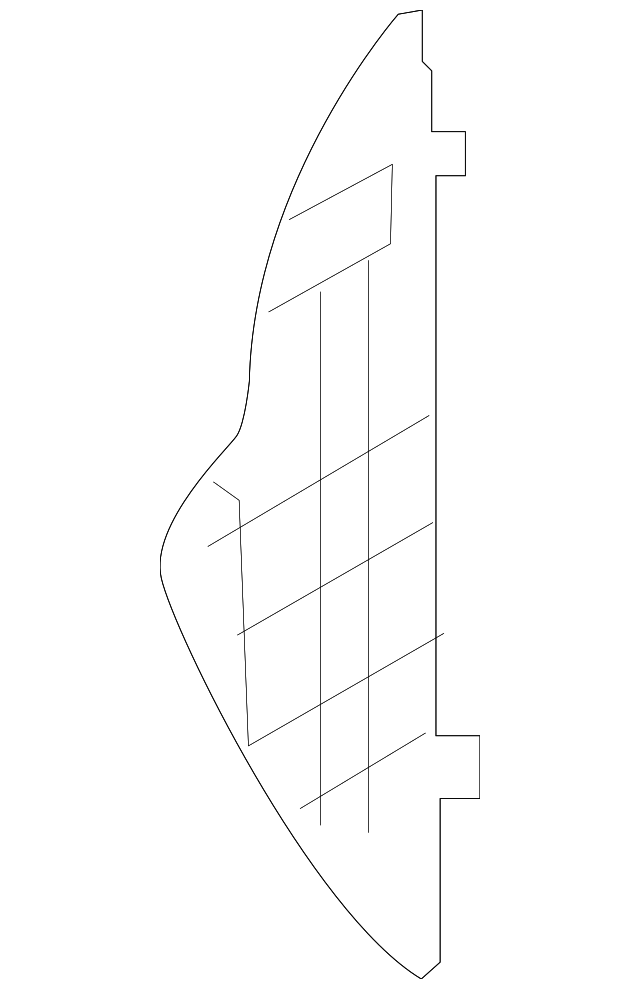 84765-1U001J7 Деталь SIDE PANEL, LEFT
