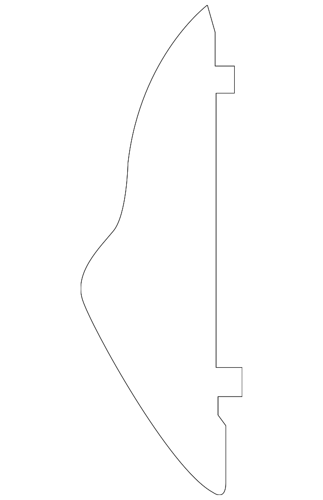 84767-1U000J7 Деталь SIDE PANEL, RIGHT