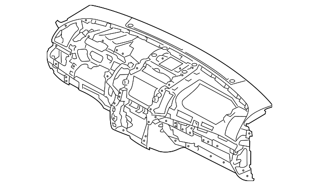 84710-2P000VA Деталь INSTRUMENT PANEL
