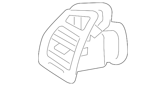 97480-1U000VA Деталь VENT GRILLE, LEFT