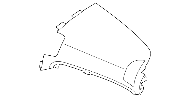 84721-1U000VA Деталь UPPER PAD, RIGHT