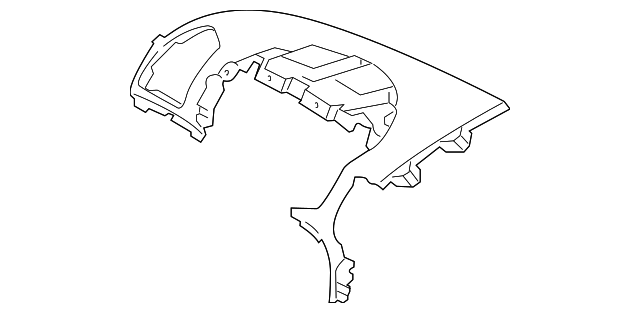 84720-1U000VA Деталь UPPER PAD, LEFT