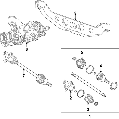 Encore AXLE SHAFTS & JOINTS