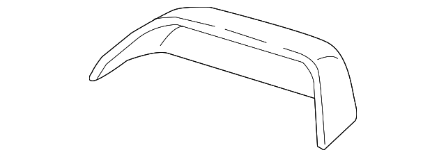 FL3Z-17D742-DA Деталь MIRROR COVER, RIGHT