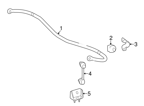 Highlander STABILIZER BAR & COMPONENTS