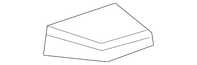 5122942AA Деталь MOUNT BRACKET PAD